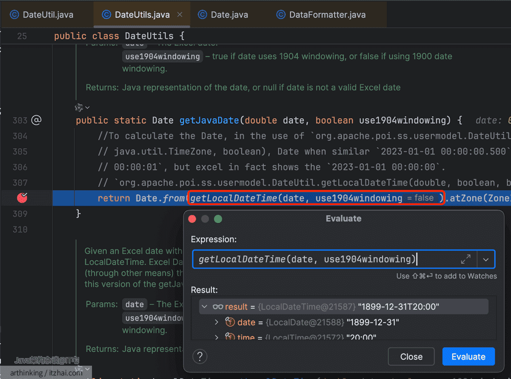 com.alibaba.excel.util.DateUtils